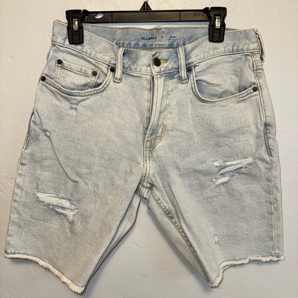 Old Navy Men's Light Wash Jean Shorts